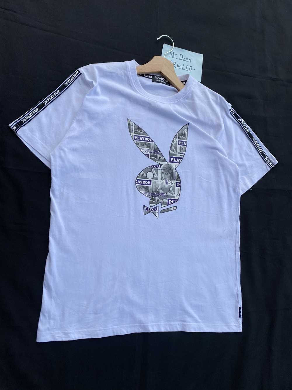 Playboy Rare Vintage Playboy Big Bunny Logo Tshirt - image 3