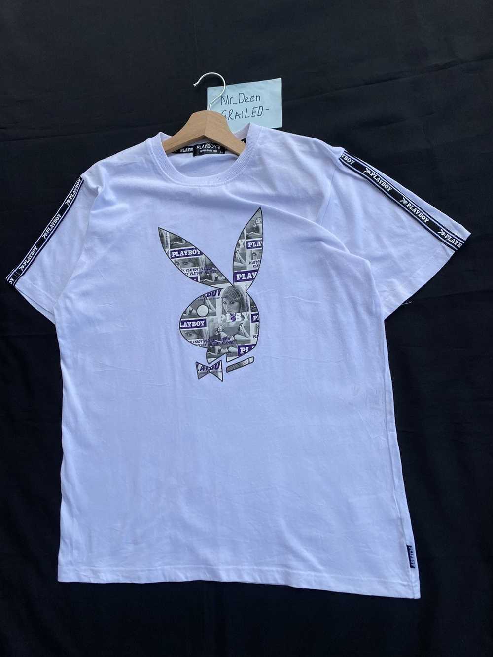 Playboy Rare Vintage Playboy Big Bunny Logo Tshirt - image 4