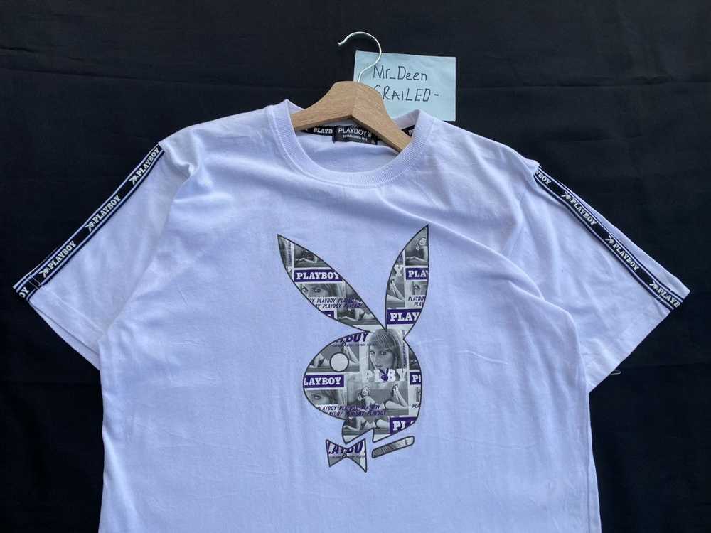 Playboy Rare Vintage Playboy Big Bunny Logo Tshirt - image 6