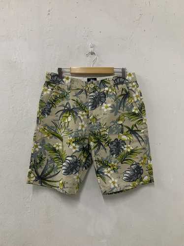 Stussy × Vintage Stussy Floral Casual Short Pants