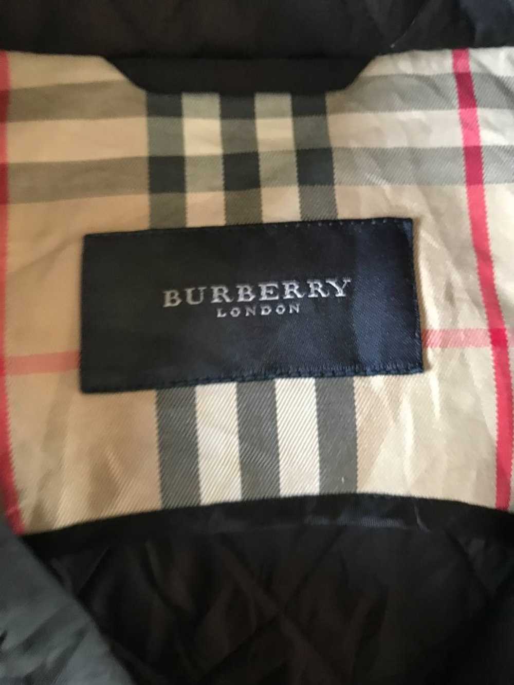 Burberry × Designer Burberry Sunfaded Black Quilt… - image 6