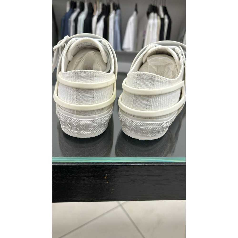 Burberry Cloth low trainers - image 2