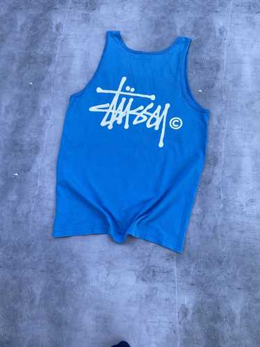 Streetwear × Stussy × Vintage Vintage tank top st… - image 1