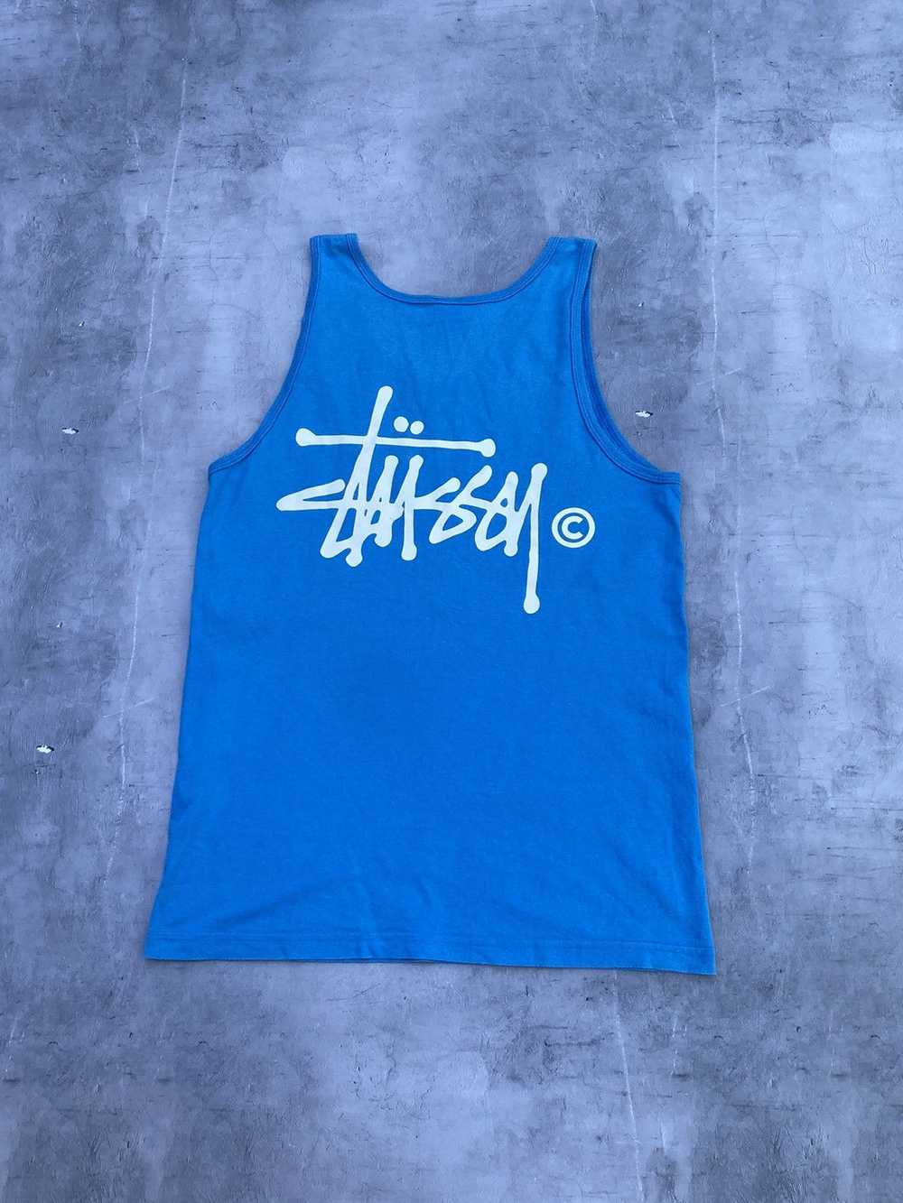 Streetwear × Stussy × Vintage Vintage tank top st… - image 2