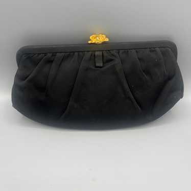 Vintage Black Clutch - image 1