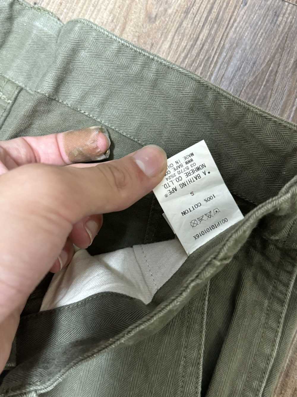 Bape 00s Bape Khaki chino - image 7