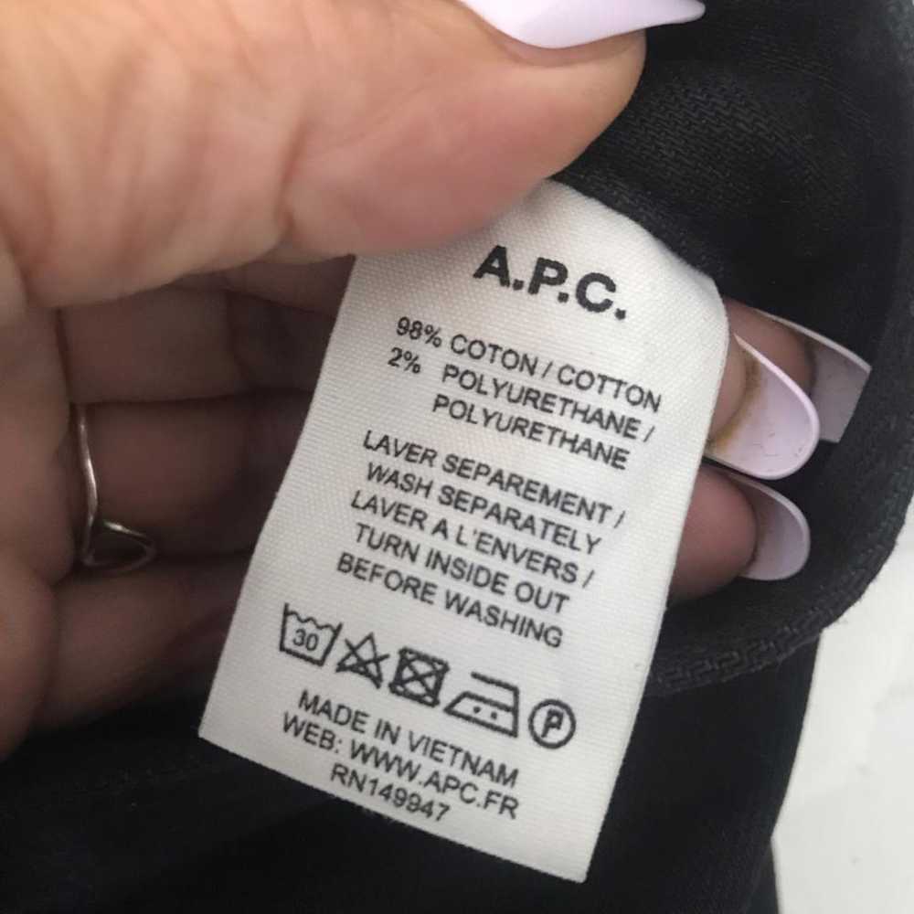 APC Straight jeans - image 3