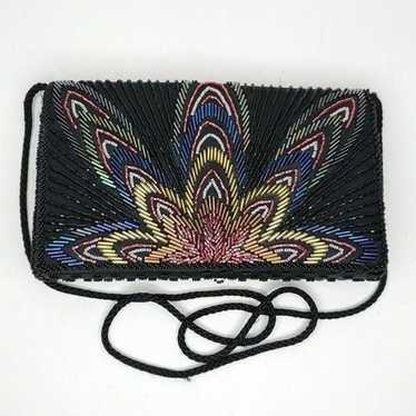 Vintage Imperial Fashion Beaded Clutch Crossbody … - image 1