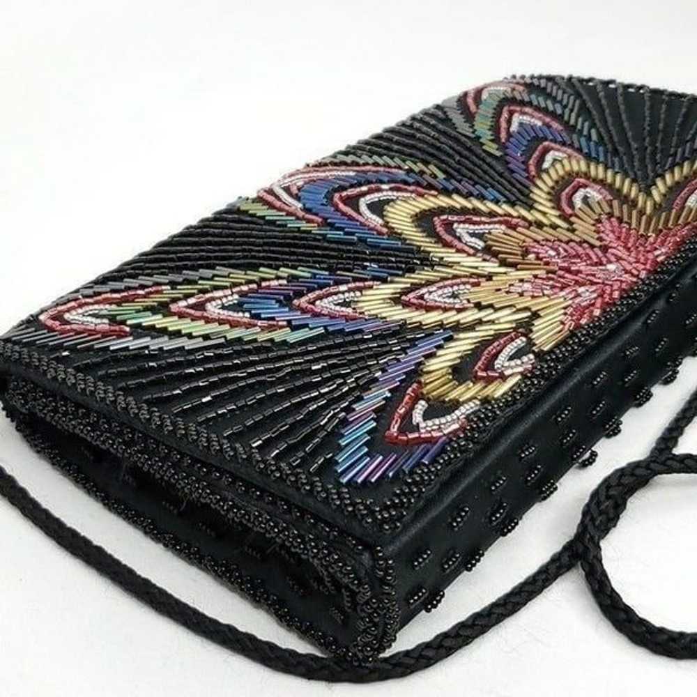 Vintage Imperial Fashion Beaded Clutch Crossbody … - image 2