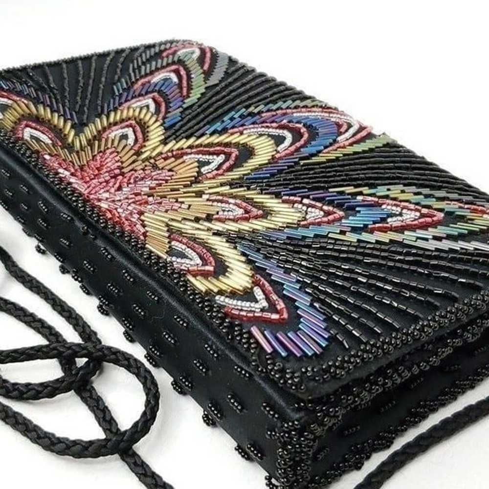 Vintage Imperial Fashion Beaded Clutch Crossbody … - image 3