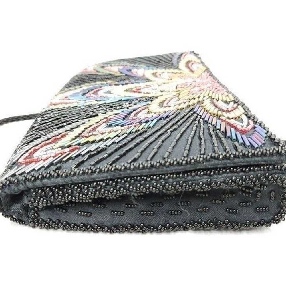 Vintage Imperial Fashion Beaded Clutch Crossbody … - image 6