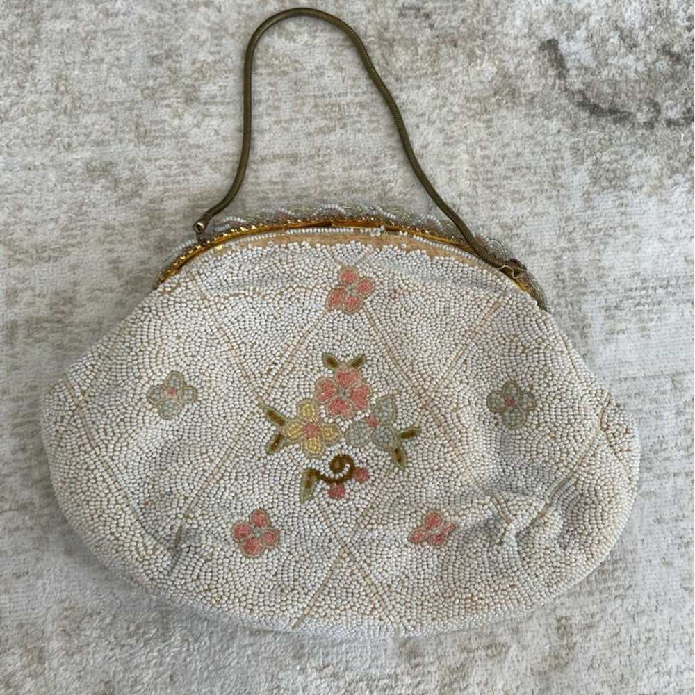 Vintage 1960s beaded evening bag by Jorelle made … - image 3