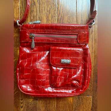 Brighton Red Vintage Luxury Cher Mini Bag Crossbod