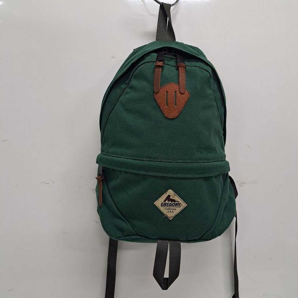 GREGORY Old Logo Backpack Green Funny Day Discont… - image 1