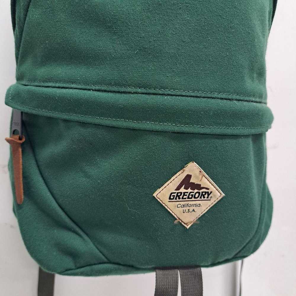 GREGORY Old Logo Backpack Green Funny Day Discont… - image 2