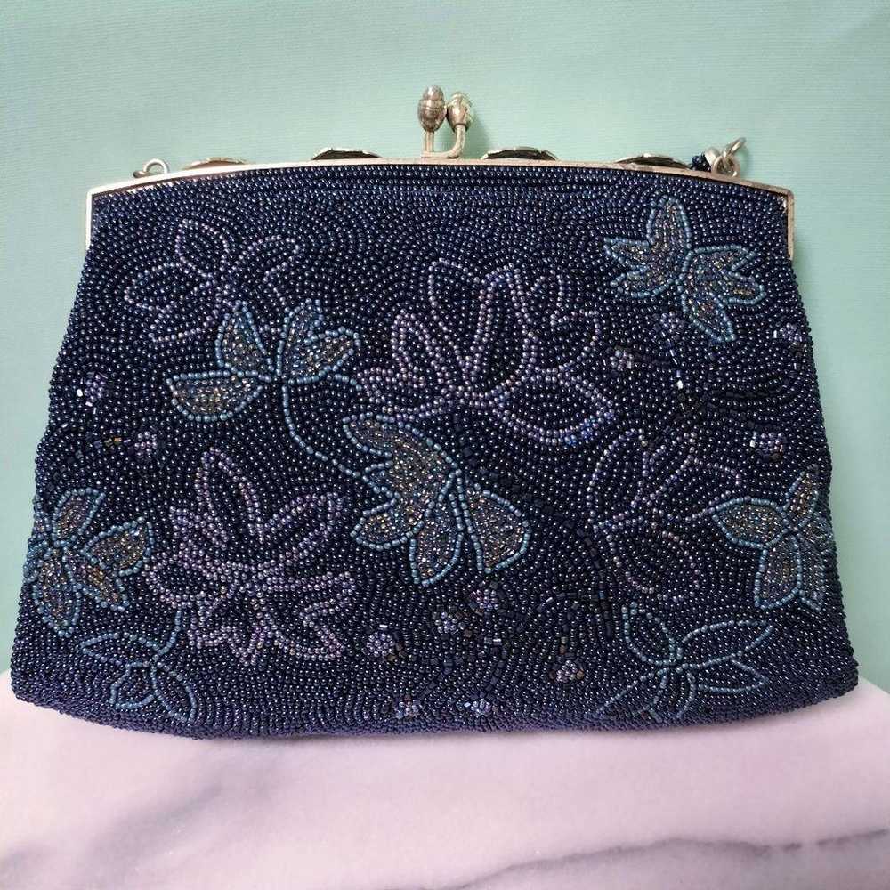 151. Beaded Bag, Japanese Style Party Bag - image 2