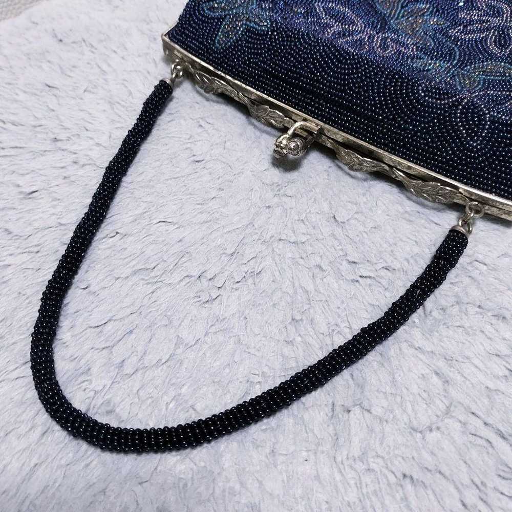 151. Beaded Bag, Japanese Style Party Bag - image 9