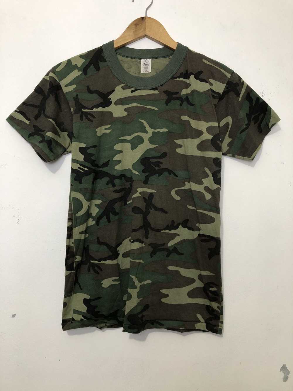 Camo × Vintage Vintage 80s T-Swing Camo T-Shirt - image 1