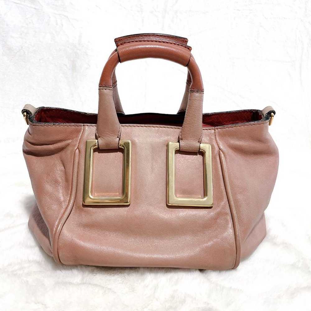 Chloe Ethel shoulder bag Christmas color 2way lea… - image 3