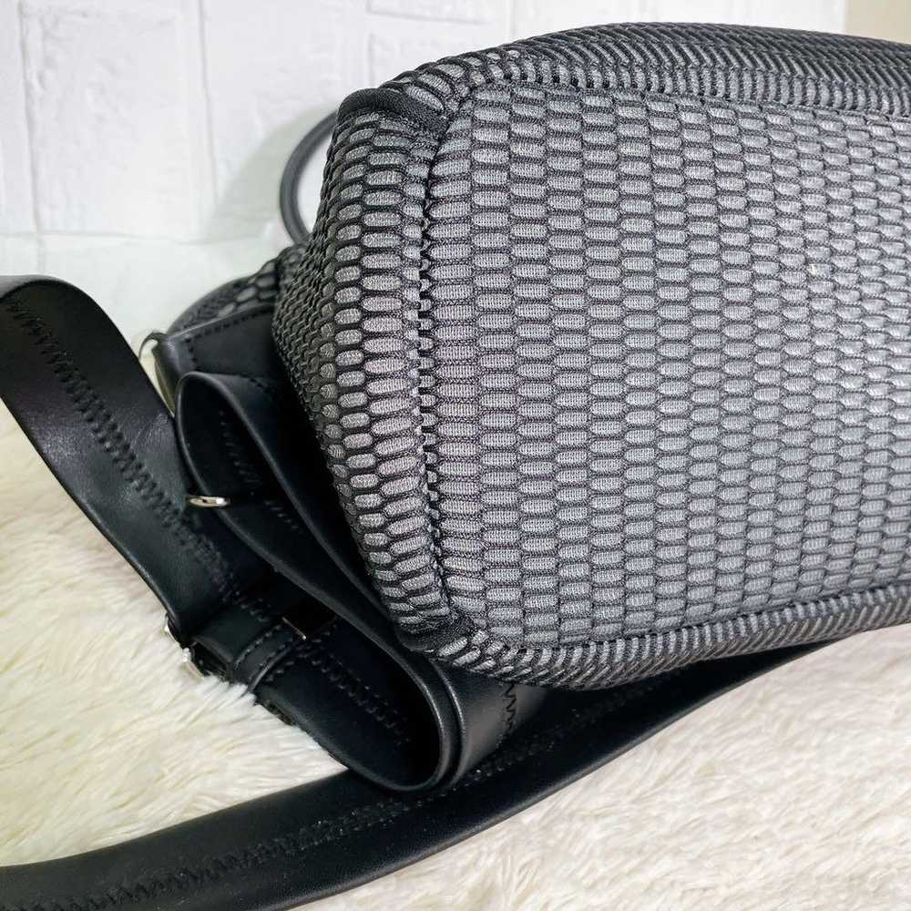 q bag Paris Nest Bon Shoulder Bag Mesh Black - image 7