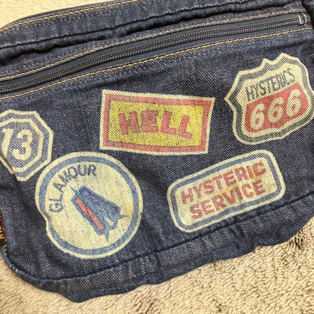 Hysteric Glamour Denim Bag 2WAY 90's Vintage - image 7