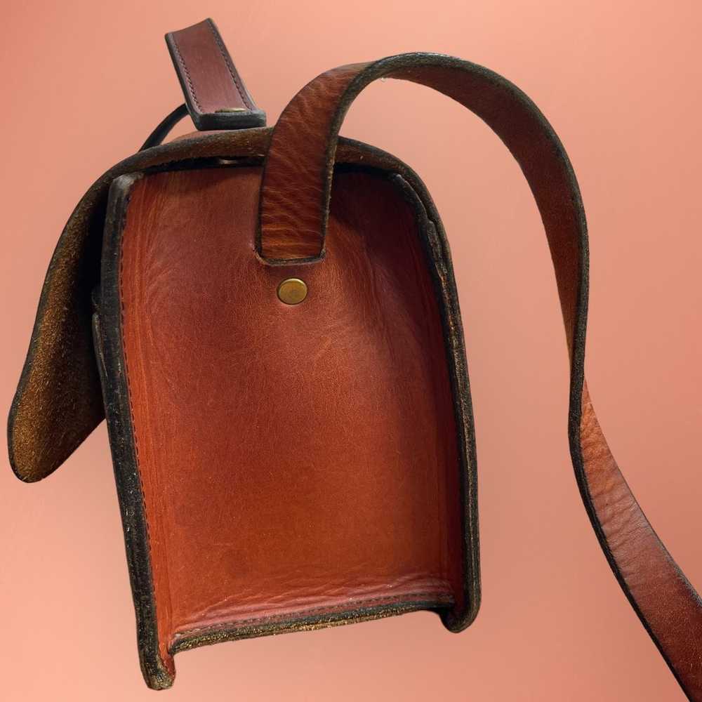 Bridle Leather Bag Narragansett Leather Co. Engli… - image 8