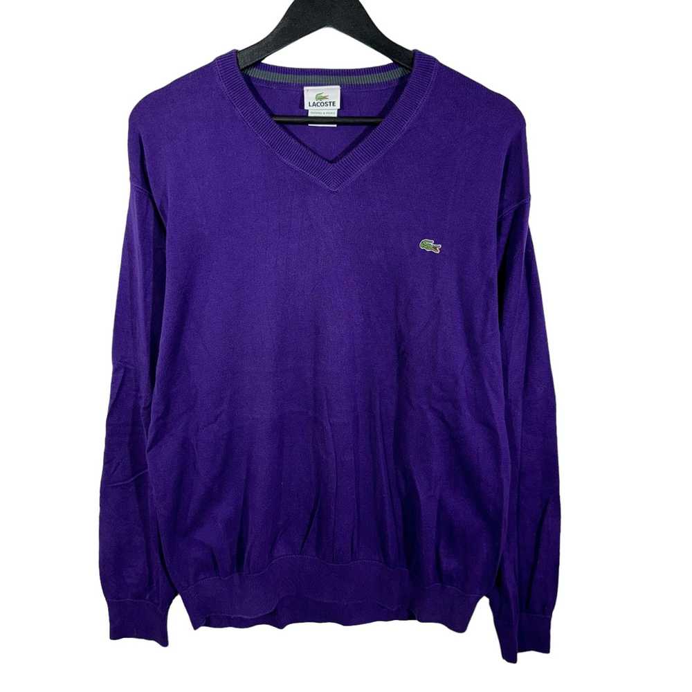 Lacoste Lacoste V-Neck Pullover Sweater - image 1