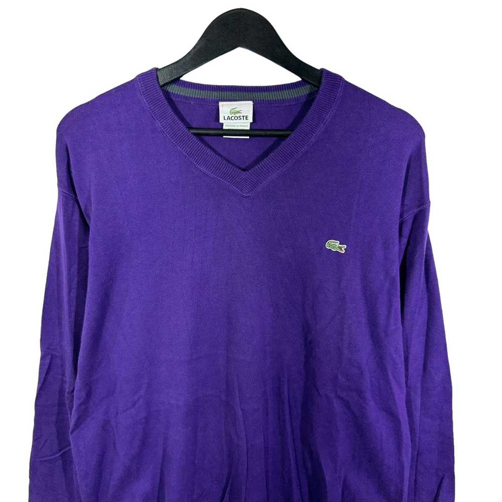 Lacoste Lacoste V-Neck Pullover Sweater - image 2