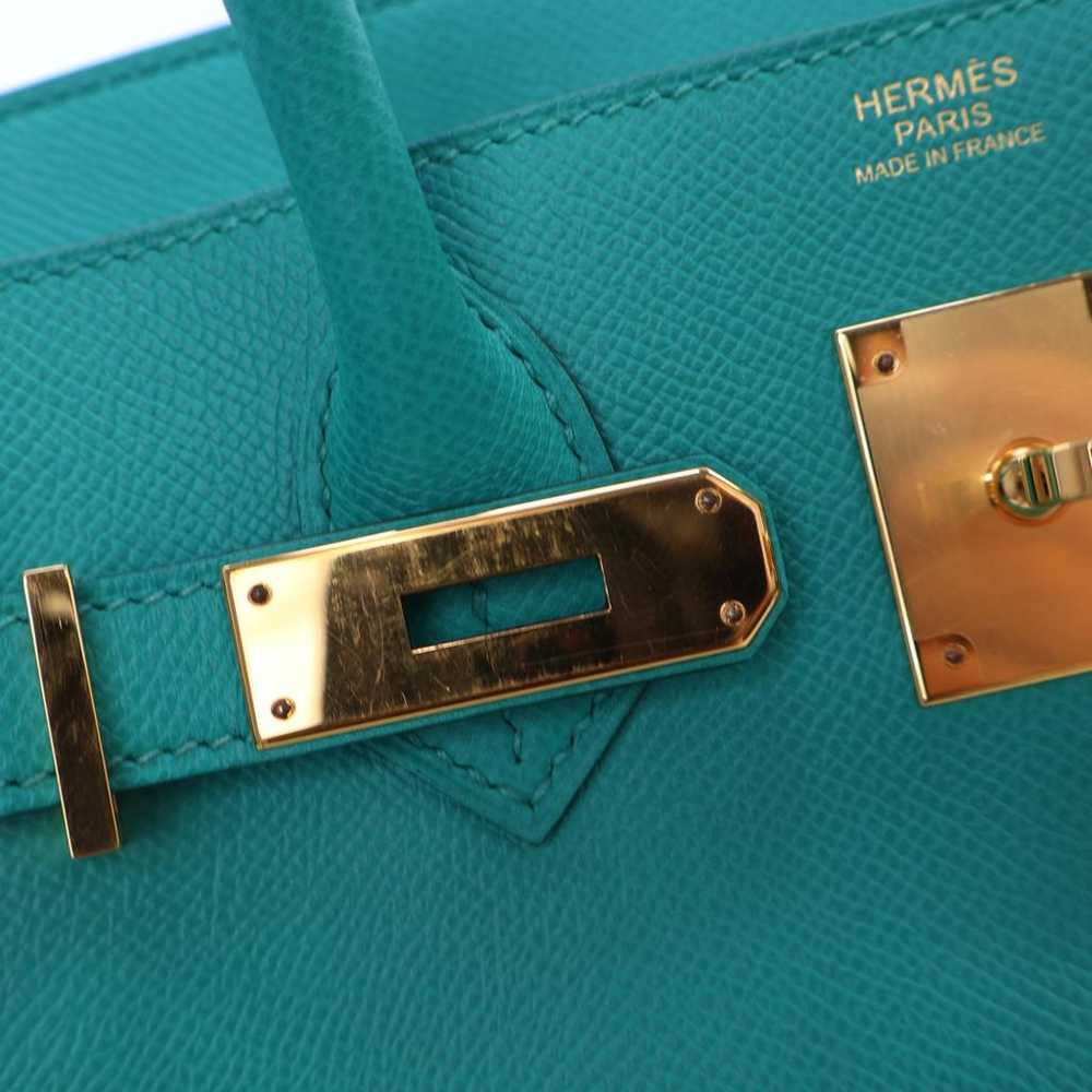 Hermès Birkin 30 leather handbag - image 9