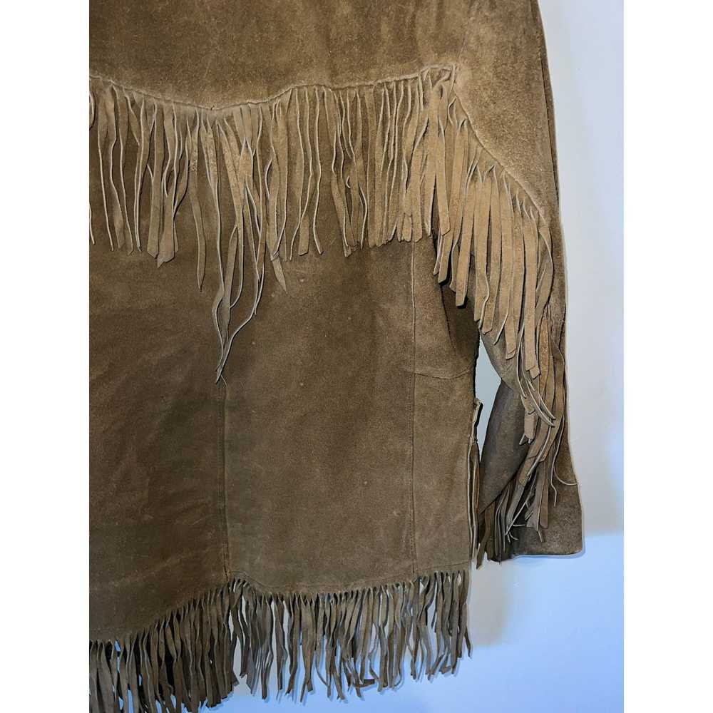 Vintage Vintage Pioneer Wear Western Fringe Jacke… - image 10