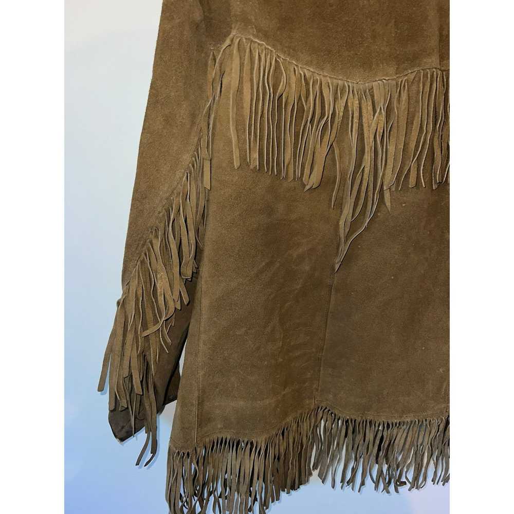 Vintage Vintage Pioneer Wear Western Fringe Jacke… - image 11