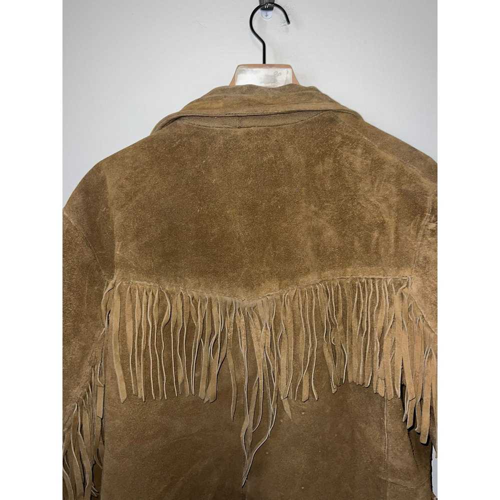 Vintage Vintage Pioneer Wear Western Fringe Jacke… - image 9