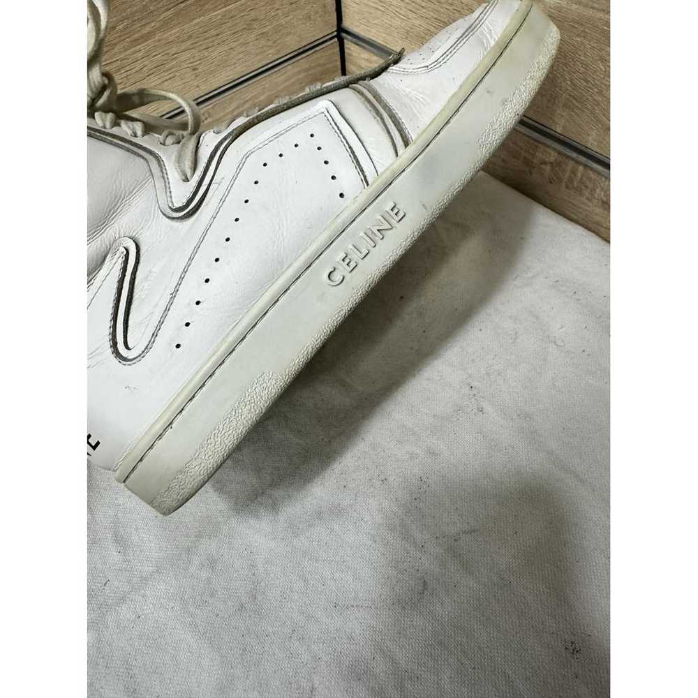 Celine "z" Trainer Ct-01 leather high trainers - image 6