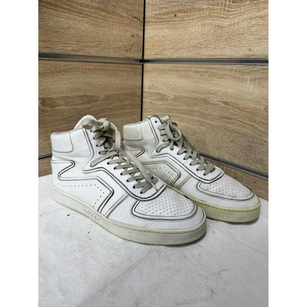 Celine "z" Trainer Ct-01 leather high trainers - image 7