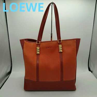 Loewe Velazquez Tote Bag Shoulder Tote Gold Hardwa