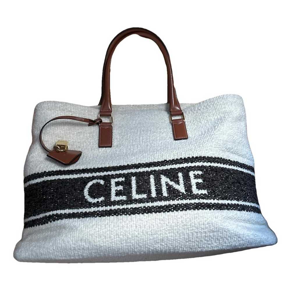 Celine Cabas Horizotal cloth tote - image 1