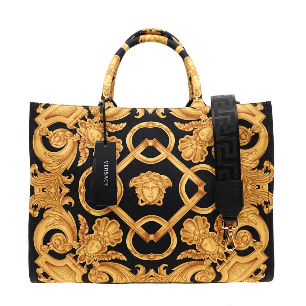 Versace La Medusa cloth tote - image 3