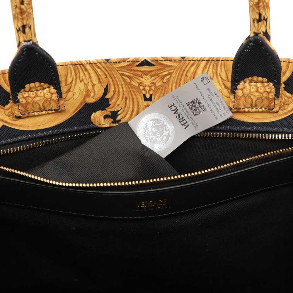 Versace La Medusa cloth tote - image 9