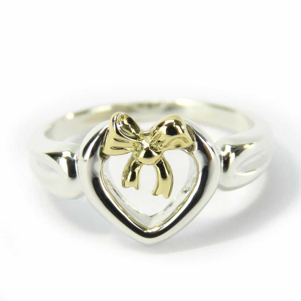 Tiffany & Co. Tiffany & Co. Ring Heart Ribbon Sil… - image 2