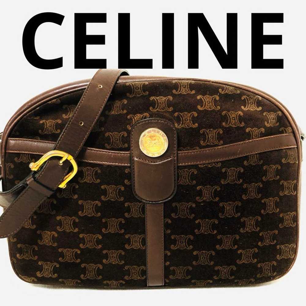 Rare! Excellent condition! CELINE ★ Authentic Sho… - image 1