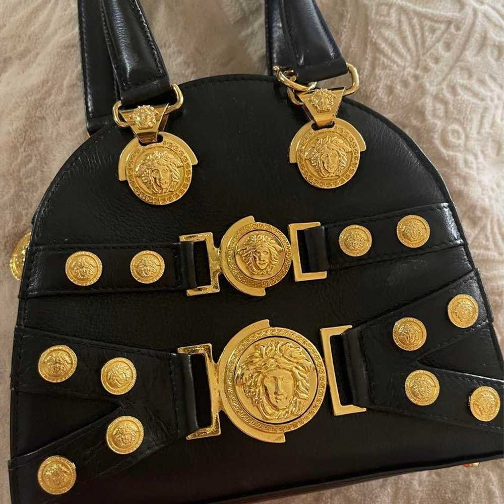 Rare Versace Vintage Vintage Medusa Bag - image 3