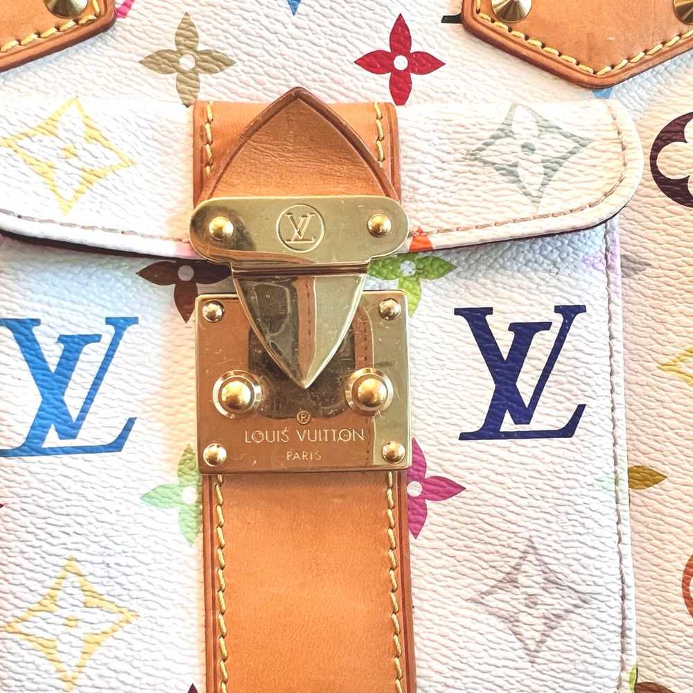 Louis Vuitton white, Print, Multicolor speedy 30 … - image 4