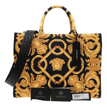 Versace La Medusa cloth tote - image 1