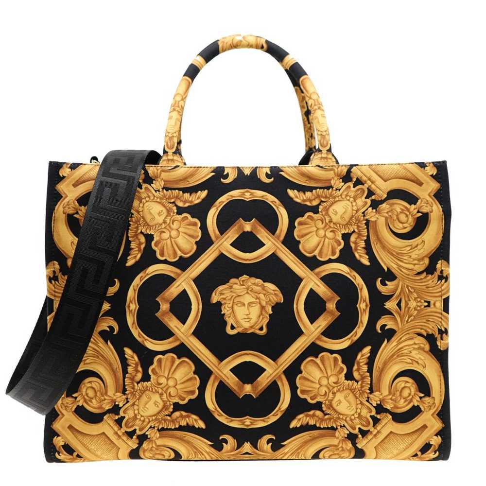 Versace La Medusa cloth tote - image 2