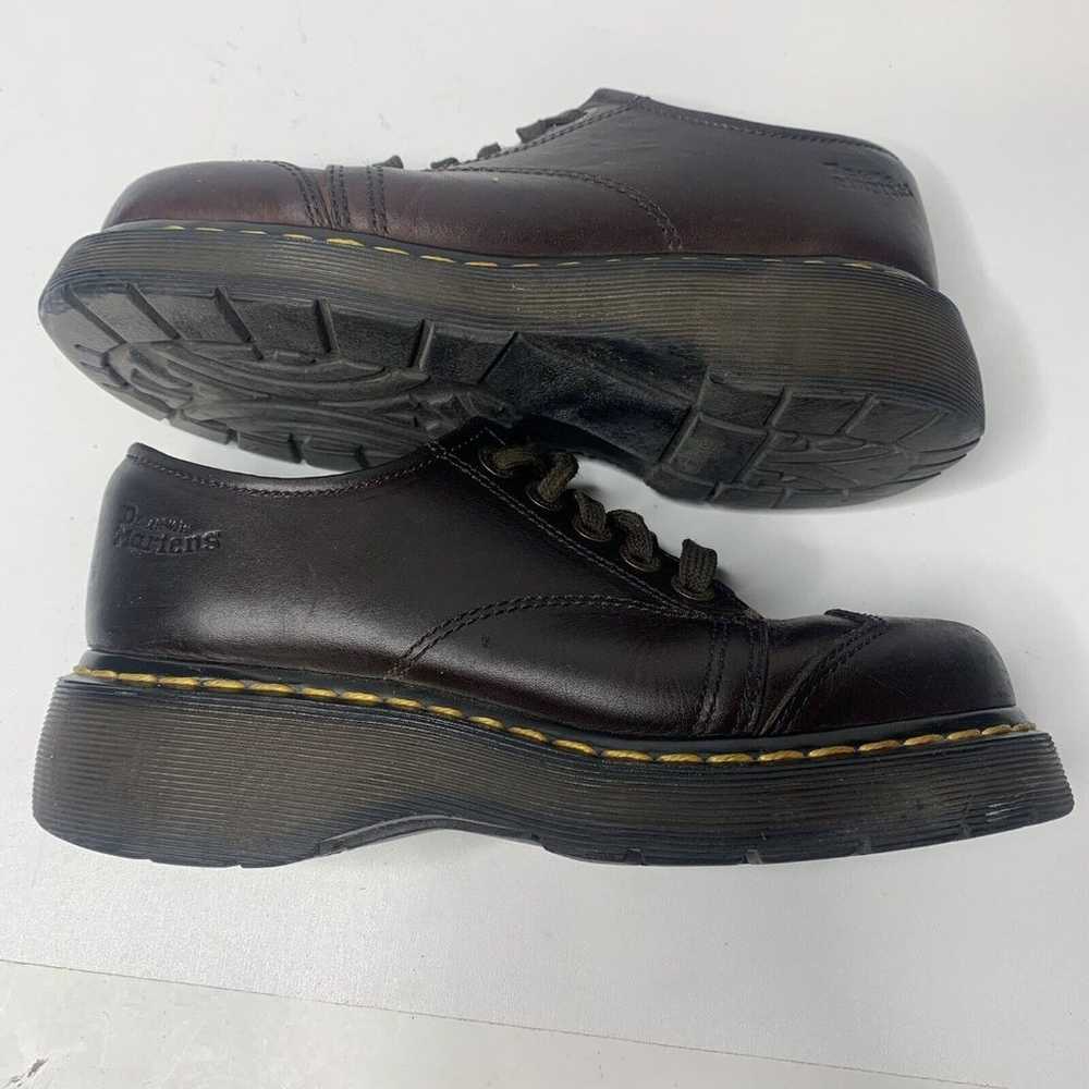 Vintage Dr Martens AirWair 8651 Brown Leather Oxf… - image 7