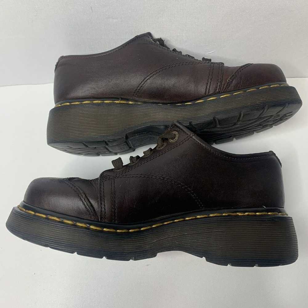 Vintage Dr Martens AirWair 8651 Brown Leather Oxf… - image 8