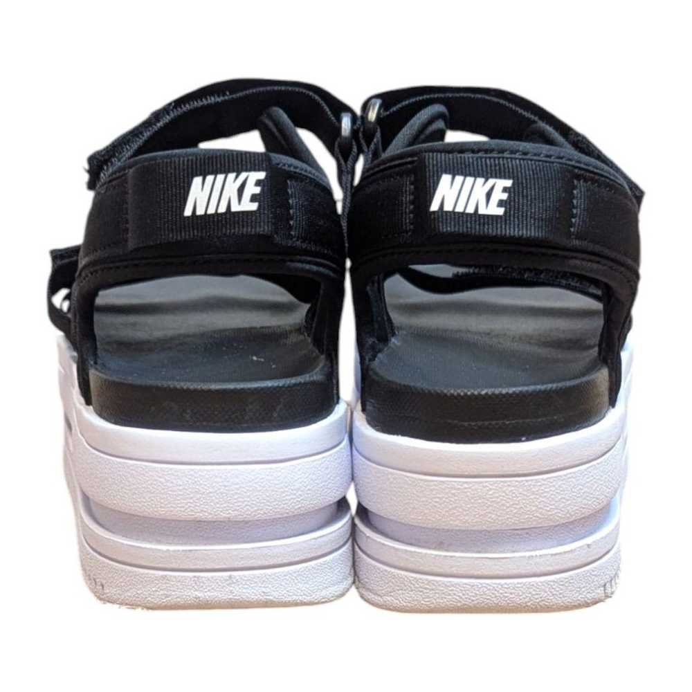 NIKE Icon Classic Sandals 24cm Black Thick Sole - image 7