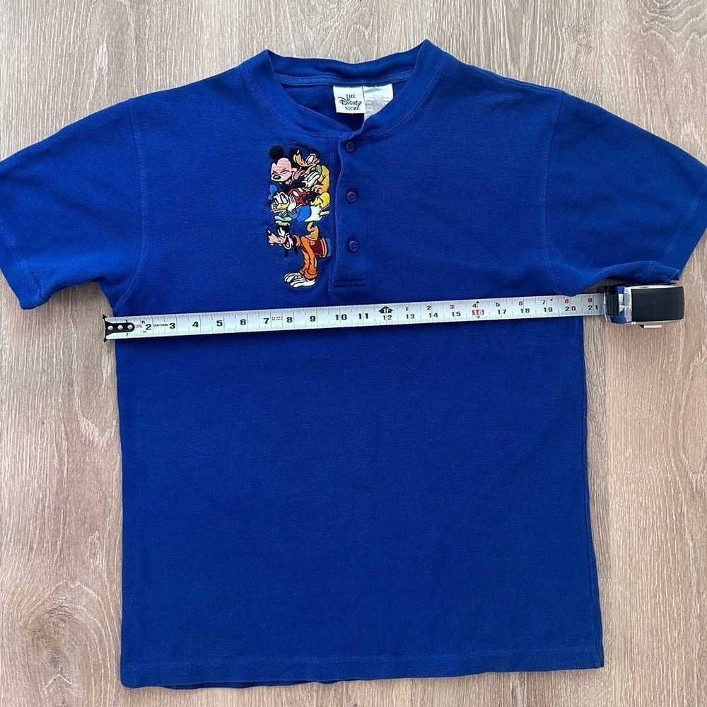 Vintage The Disney Store Embroidered Henley Short… - image 2