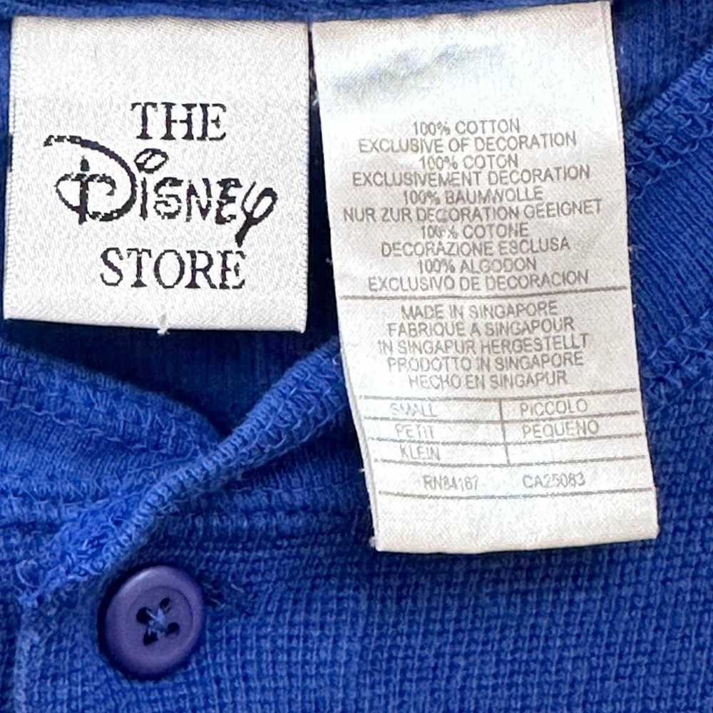 Vintage The Disney Store Embroidered Henley Short… - image 5