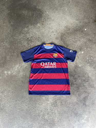 Soccer Jersey × Vintage Crazy Y2K Lionel Messi FCB